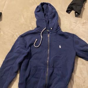 Polo Zip Up Hoodie
